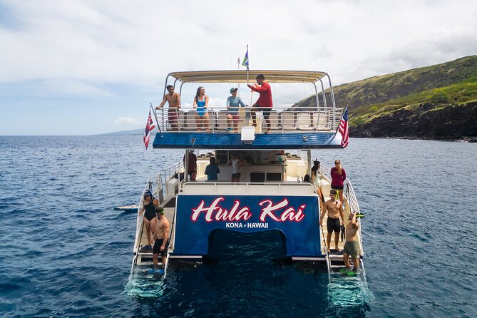 Manta Ray Night Snorkel Tour from Kona - The welcome return: soup, bread, and hot drinks