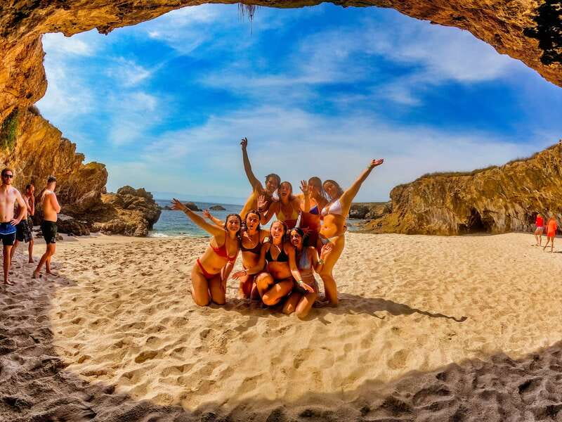 Marietas Islands Boat Tour: Snorkel, Kayak, Playa Nopalera - The cruise across Banderas Bay