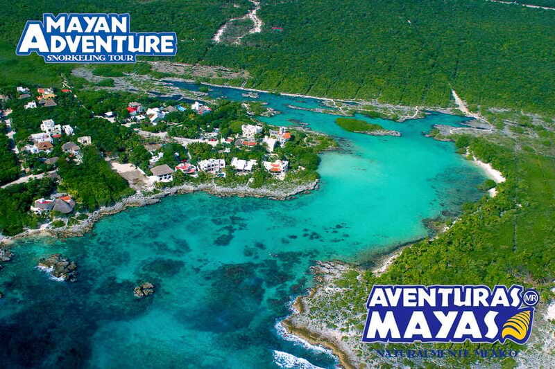 Mayan Adventure - 3 different snorkeling sites in one day! - The open cenote brings a different kind of fun
