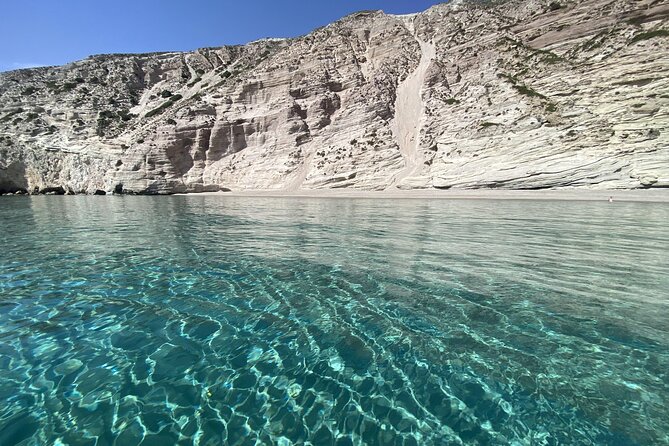 Milos and Polyaigos Full Day Cruise with Meals and Snorkelling - Food, drinks, and comfort on board