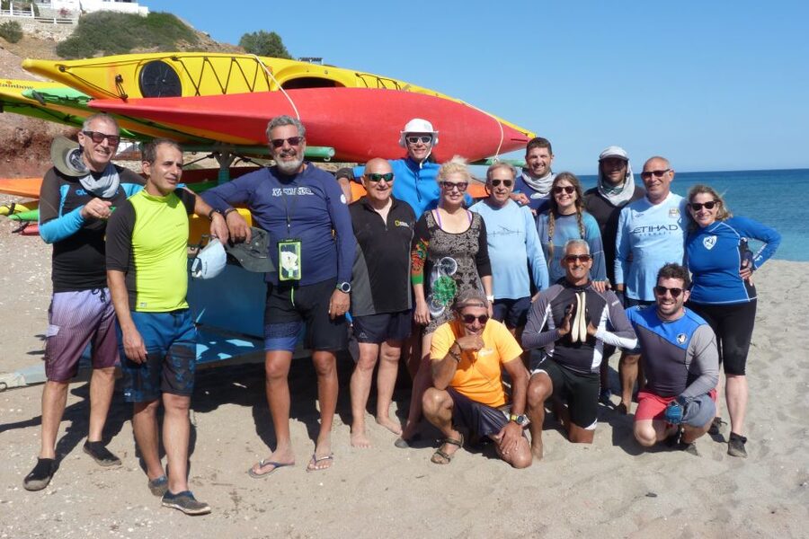 Milos: Guided Kayaking Trip with Snorkelling & Lunch - From Adamas to the launch beach