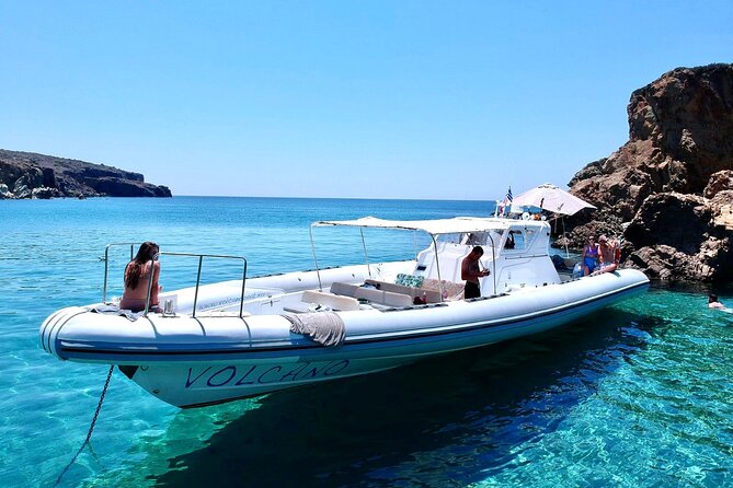 Milos: Half-Day Speedboat Cruise to Kleftiko with snorkeling tour - Key points to know before you book