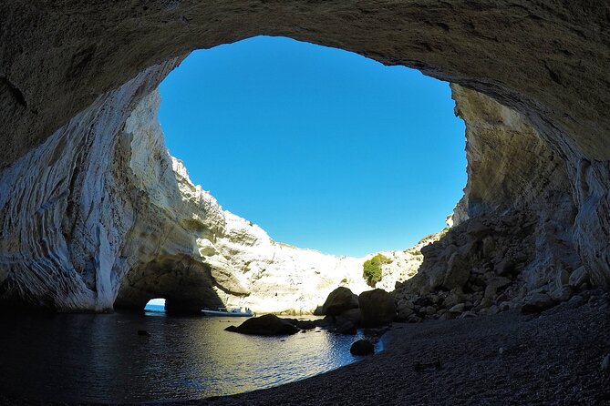 Milos: Half-Day Speedboat Cruise to Kleftiko with snorkeling tour - Kalogries feels like a natural swimming pool