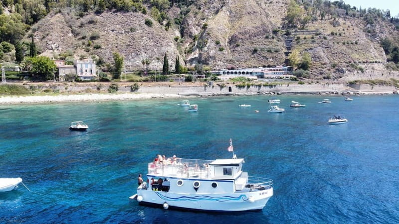 Mini-cruise Isola bella with snorkeling from Giardini Naxos - Cruising Past Giardini Naxos and Taormina