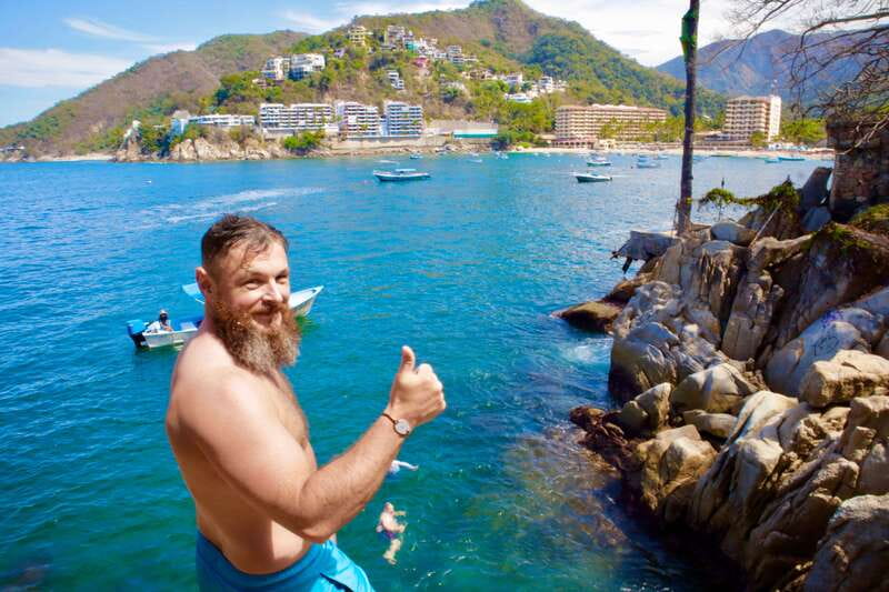Mismaloya: Snorkeling, Cliff Jumping, and Beach Tour - The cliff-jump stop: fun, but keep expectations sensible