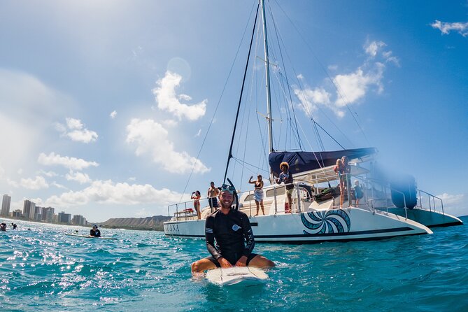 Moana’s Waikīkī Grand Guided Turtle Snorkel & Sailing Adventure - Drinks and the Ride Home