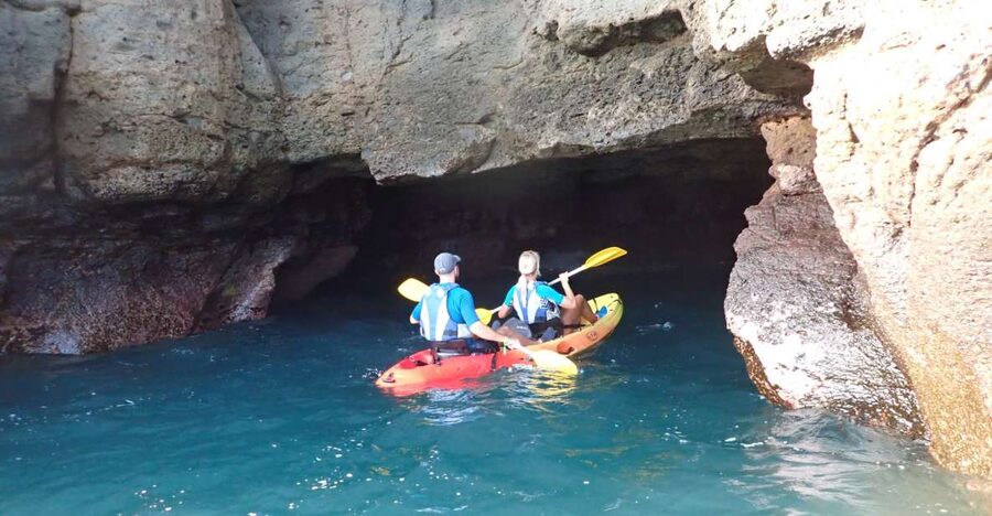Mogán: Guided Kayak to Caves and Snorkeling Tour - Starting at Taurito Beach