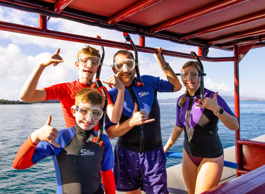 Molokini Crater Snorkel & Whale Watching (Dec 15 – Mar 30) - What the hour in the water feels like