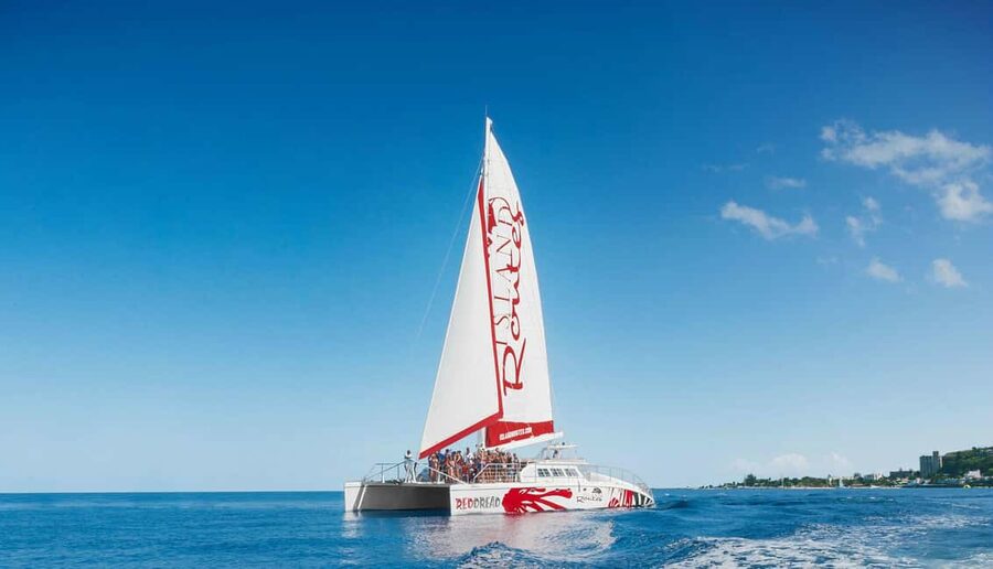 Montego Bay: Reggae Family Catamaran Cruise with Snorkeling - A north coast cruise built around water play