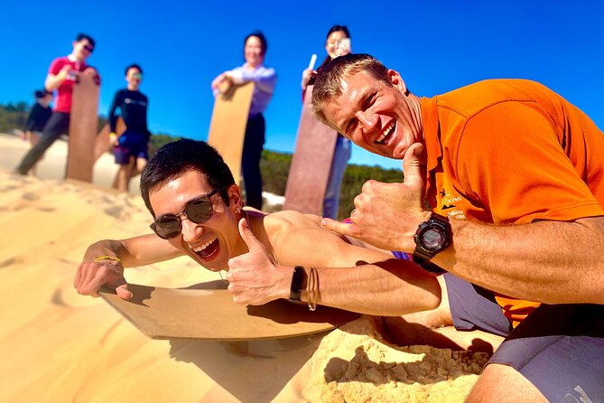 Moreton Island Day Trip (Kayak, Snorkel & Sandboard) frm Brisbane or Gold Coast - A full day built around Moreton Island’s Tangalooma Wrecks