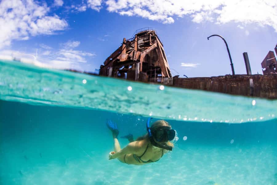 Moreton Island: Tangalooma Day Trip with Snorkeling Tour - Lunch with a $25 food voucher