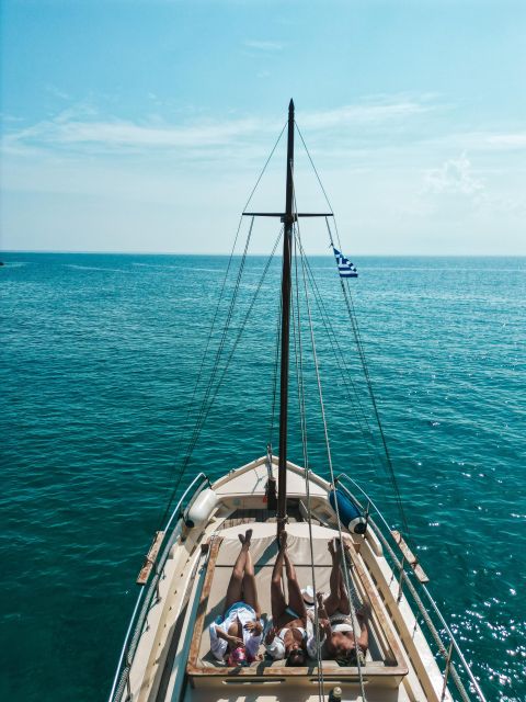 Mykonos: Private Cruise by Wooden Boat with Snorkeling - The southern coast, beach by beach