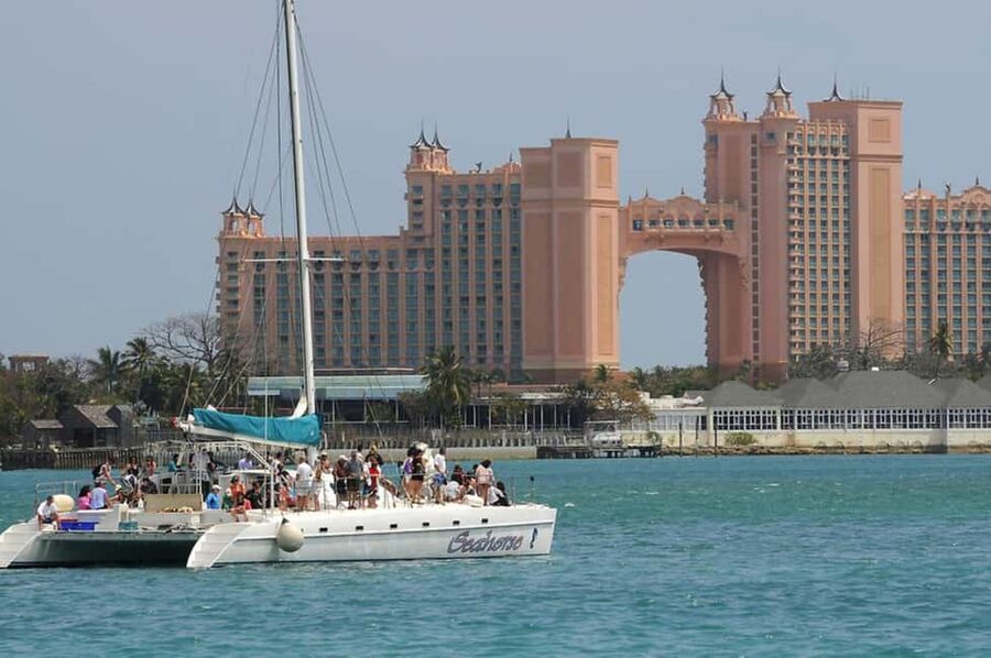 Nassau: Catamaran Sail and Snorkel Tour - The catamaran ride across Nassau’s clear water