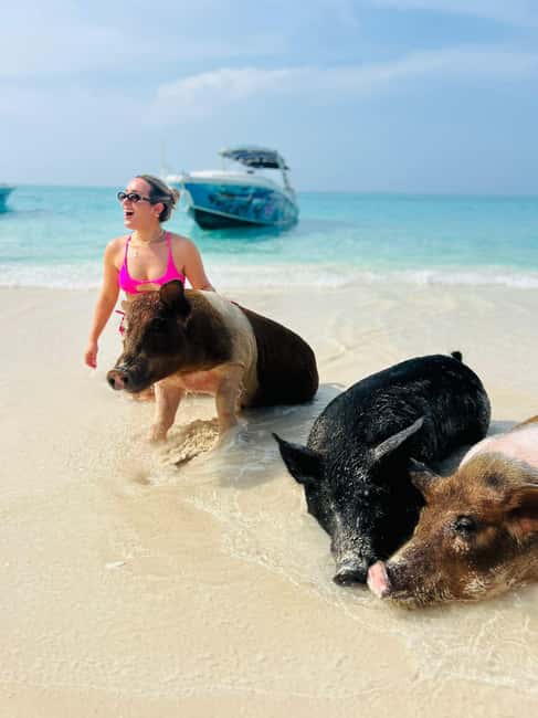 Nassau: Half-Day Swimming Pigs, Reef Snorkel & Beach Club - Athol Island gives the tour its strongest water time
