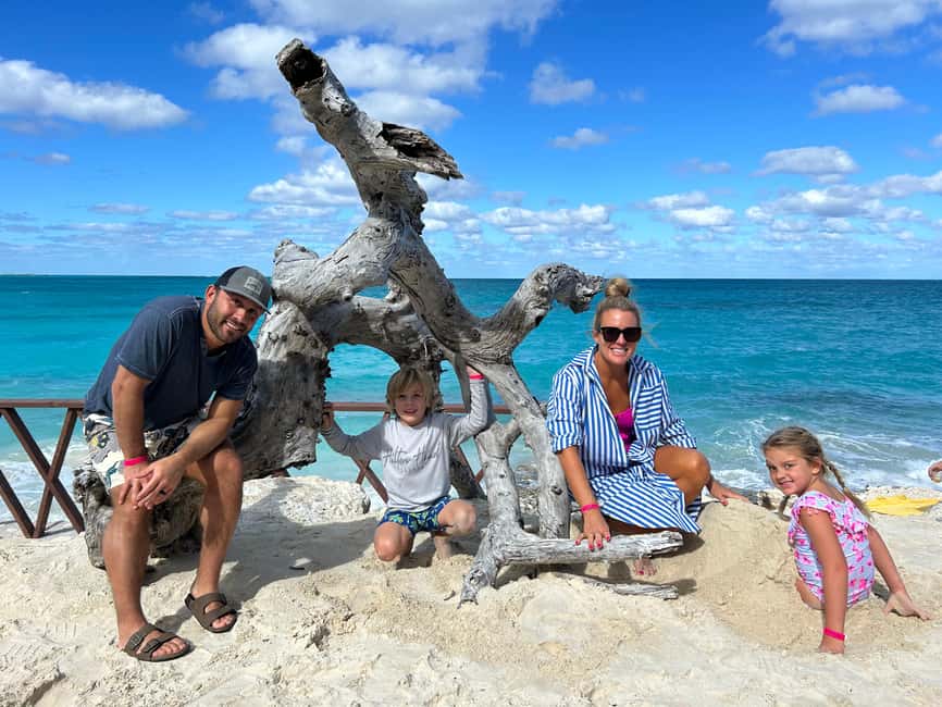 Nassau: Reef Snorkeling, Turtles, Lunch & Private Beach Club - Green Cay and the turtle stop