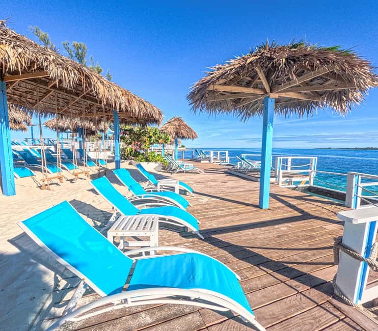 Nassau: Sun Cay Day Trip, Snorkel, Iguana Encounter, & Lunch - The underwater route: wreck, airplane, and sculptures