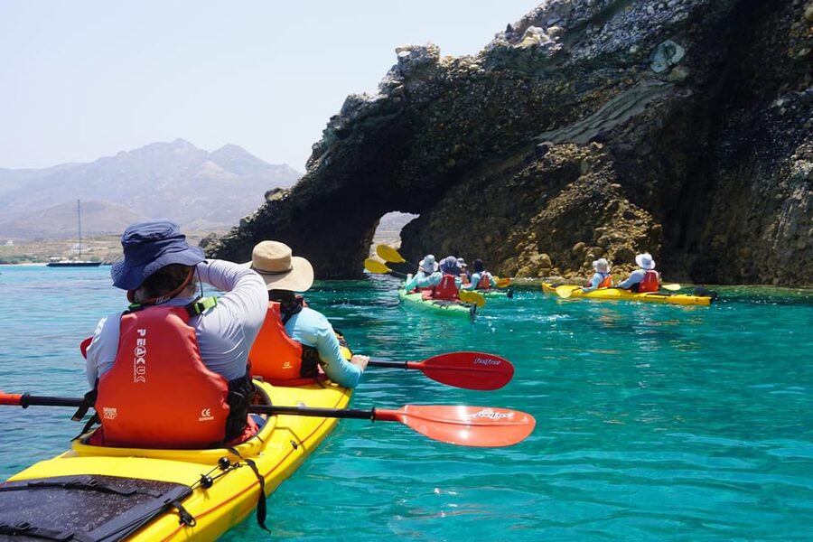 Naxos: Kampos Farm Sea Kayak Tour with Snorkeling & Picnic - The farm visit is brief but worthwhile