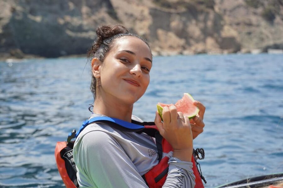 Naxos: Kampos Farm Sea Kayak Tour with Snorkeling & Picnic - A homemade picnic that earns its place