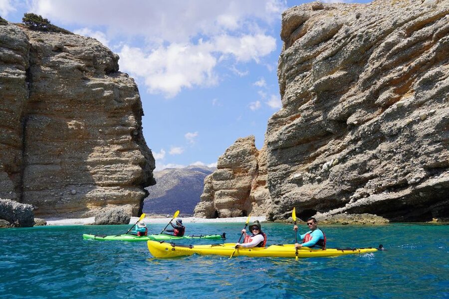 Naxos: Moutsouna Caves Sea Kayak Tour, Snorkeling & Picnic - Key things to know before you book