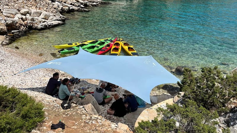 Naxos: Rina Cave Sea Kayak Tour with Snorkeling and Picnic - Starting at Kalantos Beach