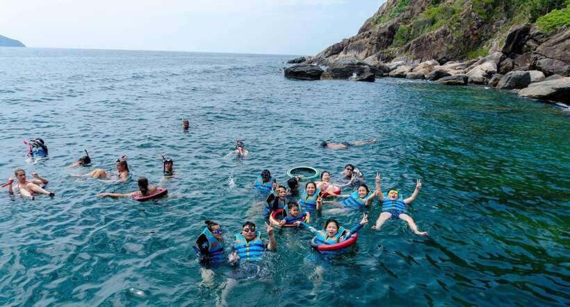 Nha Trang: Coral Reef Snorkeling, Mud Bath & Floating Bar - A full day of Nha Trang sea, snacks, and spa time