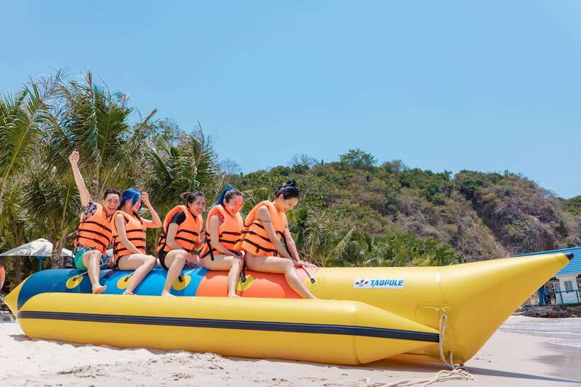 Nha Trang: Hopping Tour, Snorkeling, Boat Party, & BBQ Lunch - Two hours at Tranh Beach