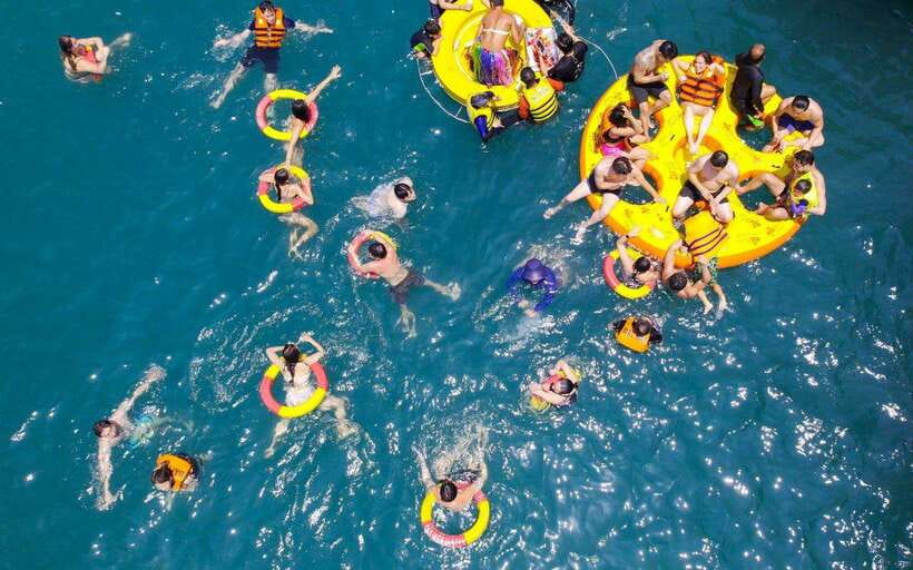 Nha Trang: Hopping Tour, Snorkeling, Boat Party, & BBQ Lunch - From Nha Trang hotels to the open sea