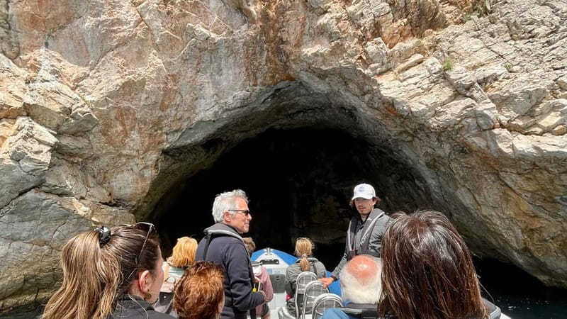 Nice: Secret Riviera Boat Tour to Mala cave with Snorkeling - Villefranche Bay on the slower return
