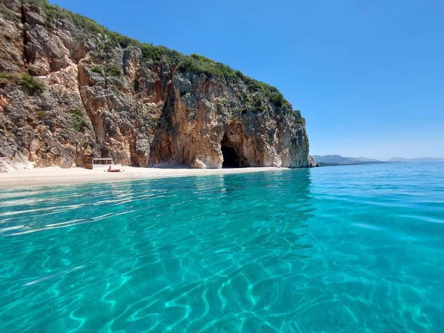 North Coast : Himare Boat Tour with Snorkeling Stops - Livadhi Beach and Aquarium Beach from the water