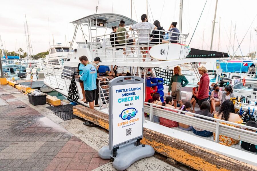 Oahu: Waikiki Turtle Canyons Cruise and Snorkel Excursion - How long will you really snorkel?