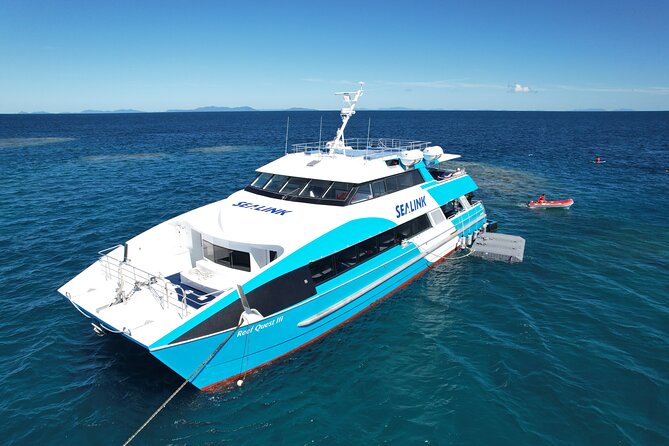Outer Great Barrier Reef Snorkel Adventure in Airlie Beach - Reaching the reef from Shute Harbour