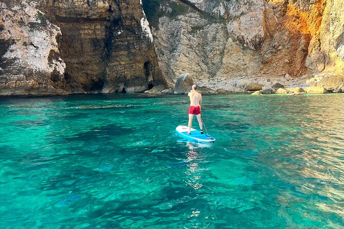 Paddle Board Paradise: Magical Snorkel & Cave Exploring SUP Tour - Cala Tango and the optional cliff jumps