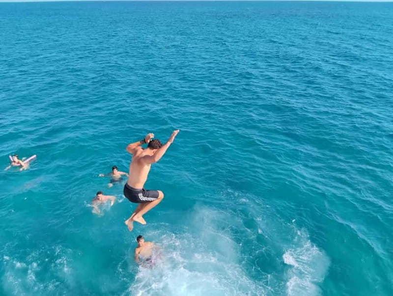 Paphos: Glass Bottom Boat Trip with Swimming or Snorkeling - Key points at a glance