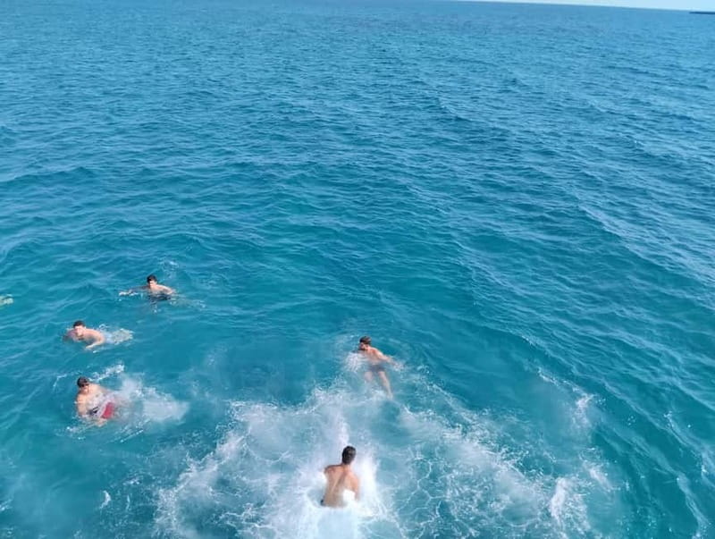 Paphos: Glass Bottom Boat Trip with Swimming or Snorkeling - How the boat works for families