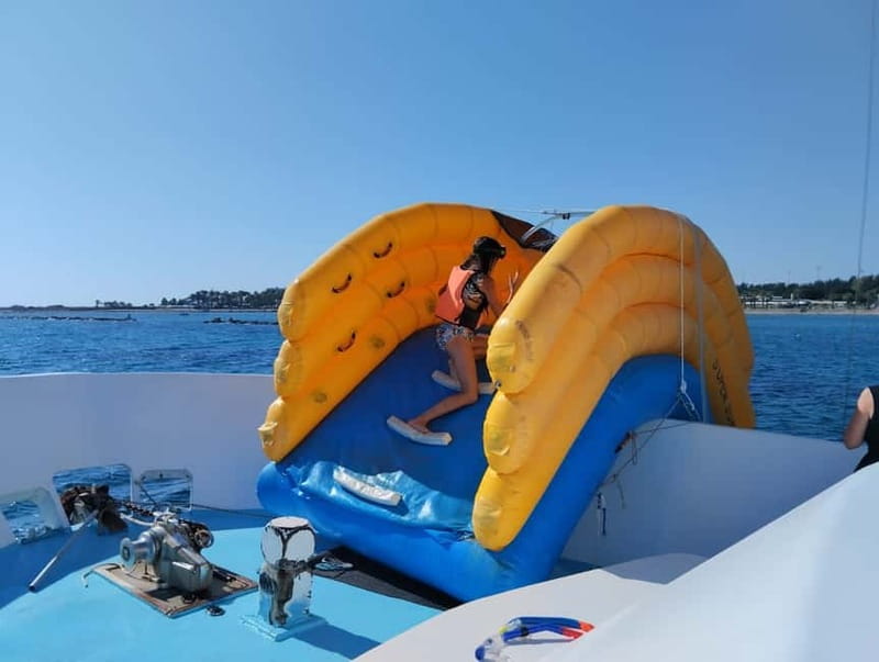 Paphos: Glass Bottom Boat Trip with Swimming or Snorkeling - Weather, season, and route changes