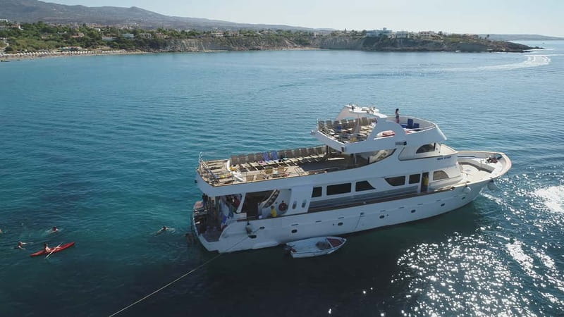Paphos: Half Day BBQ Cruise with Open Bar & Snorkelling - Coral Bay and the first hour on the water