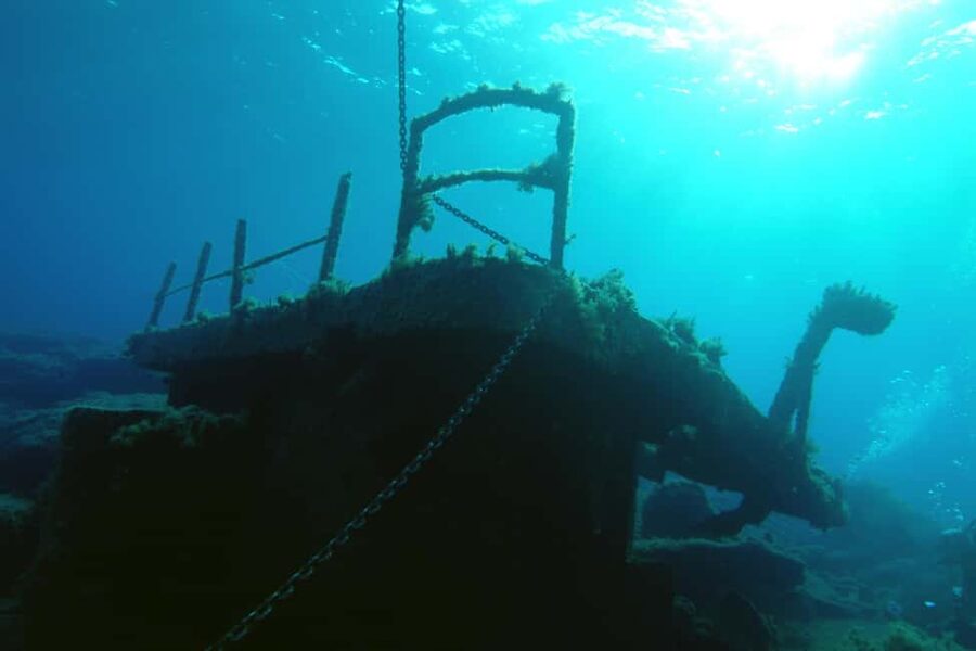 Paphos: The Yellow Glass-Bottom Boat Cruise Swim & Snorkel - The Moulia Islands and their unusual rock shapes