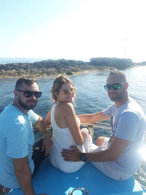 Paphos: The Yellow Glass-Bottom Boat Cruise Swim & Snorkel - The return along cliffs, coves, and beaches