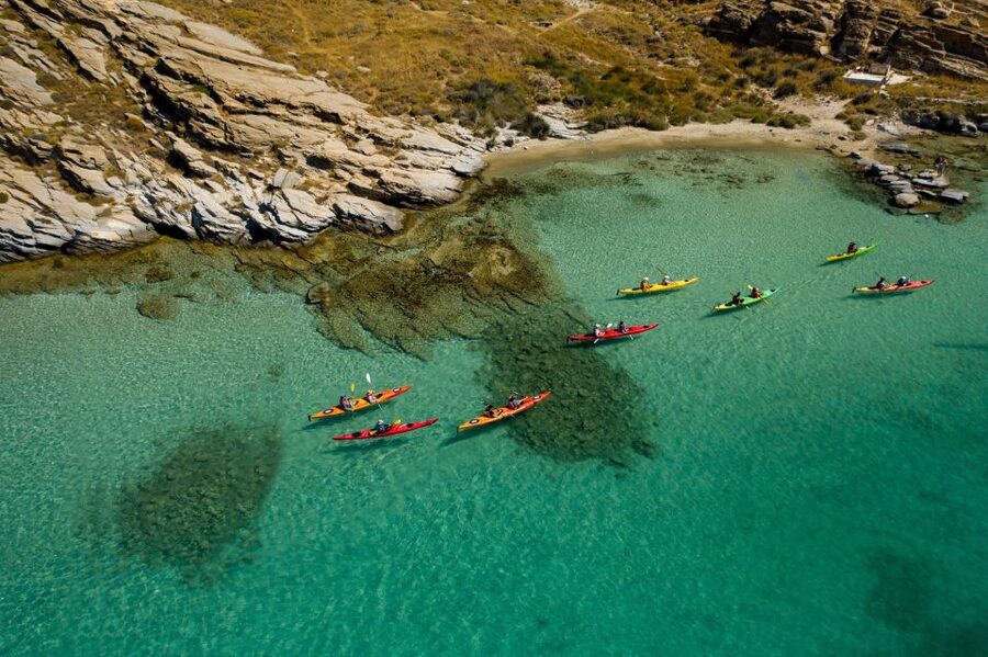 Paros: Sea Kayak Trip with Snorkeling and Snack or Picnic - The Picnic: Fresh Food After a Morning of Work
