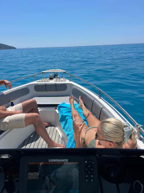Pelagic Boat Tour7 destinations:drink+Snorkel+Umbrella️‍ - Plakoto and the final secret stop