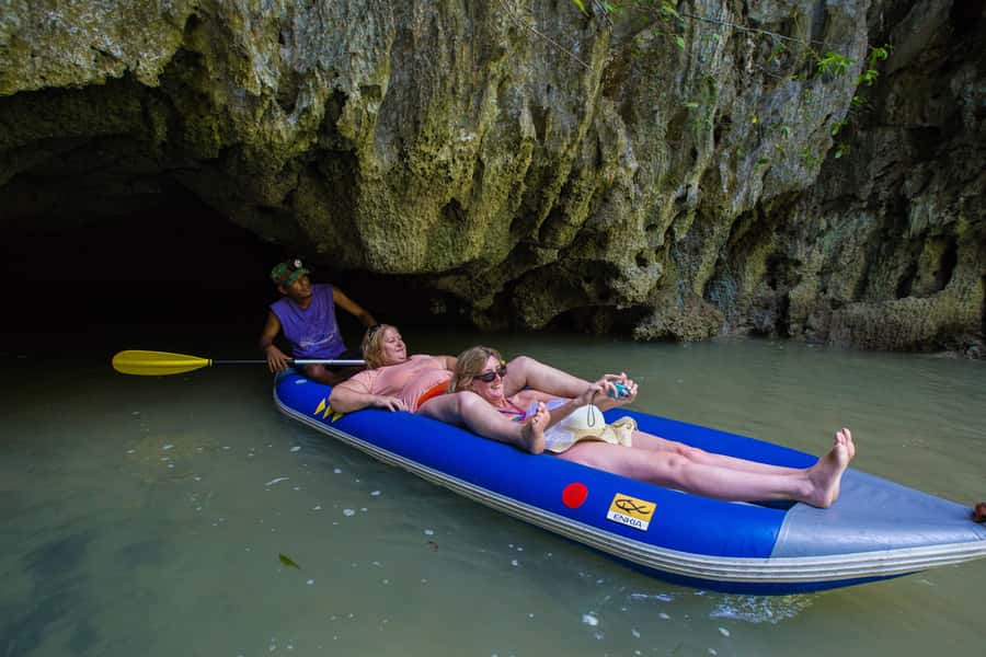 Phang Nga Bay: James Bond Island Kayak and Snorkeling Tour - The boat ride across Phang Nga Bay
