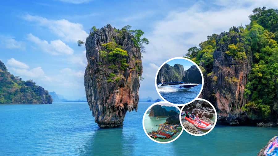 Phang Nga Bay: James Bond Island Kayak and Snorkeling Tour - James Bond Island and the famous photo stop