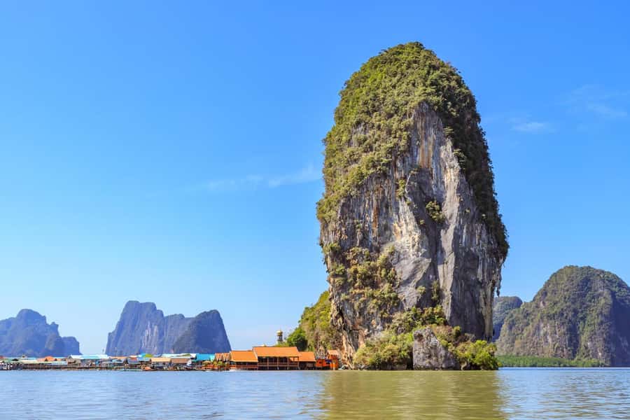 Phang Nga Bay: James Bond Island Kayak and Snorkeling Tour - Tham Lot Cave by guided canoe