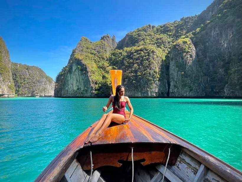 Phi Phi: 7 Island Longtail Boat Snorkeling Tour with Sunset - The highlights at a glance