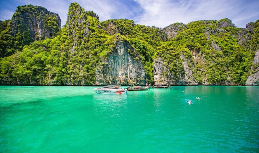 Phi Phi: Half-Day Phi Phi Snorkeling Trip by Longtail Boat - A short boat ride through Phi Phi’s big sights