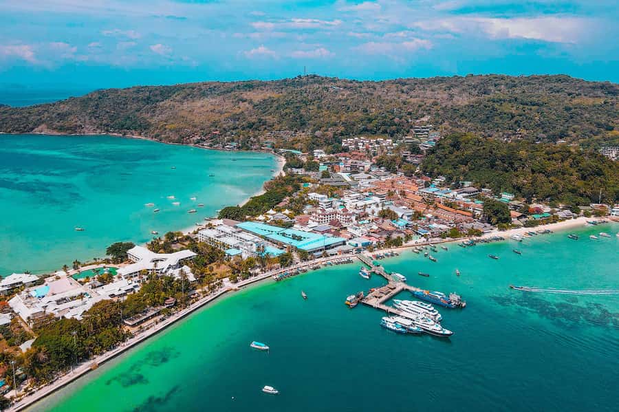 Phi Phi Island Highlights: Cruise, Snorkel & Buffet Lunch - From Phuket hotels to Sea Angel Pier