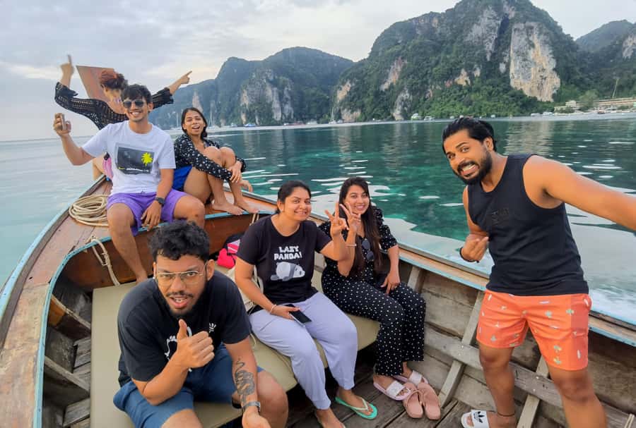 Phi Phi: Private Longtail Boat to Maya Bay with Snorkeling - Bamboo Island on the 7-hour route