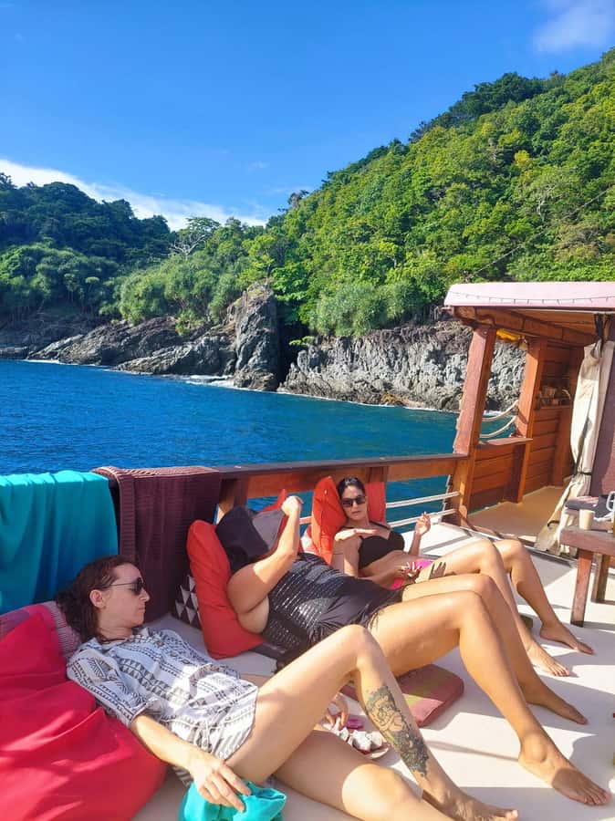 Phuket: Escape the crowds on relaxing boat (Snorkelling) - Rawai begins the southern coastal route