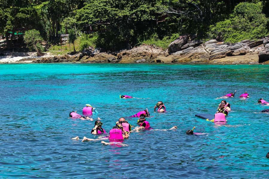 Phuket: Maiton, Coral, and Racha Island Snorkeling Trip - Maiton Island closes the day with another water stop