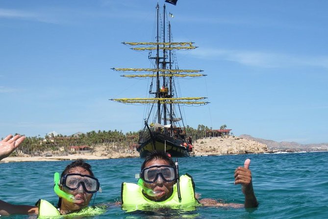 Pirate Ship Snorkel and Lunch Cruise in Los Cabos - The Arch of Cabo San Lucas makes the first stop